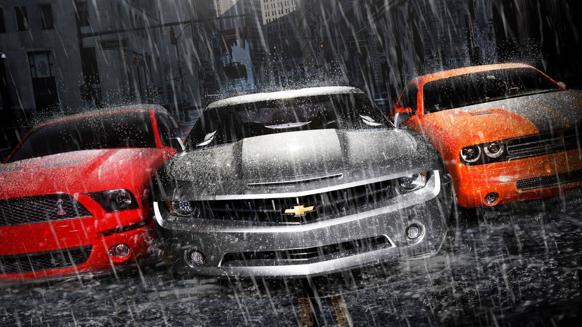 Действительно крутые автомобили Chevrolet Camaro Обои