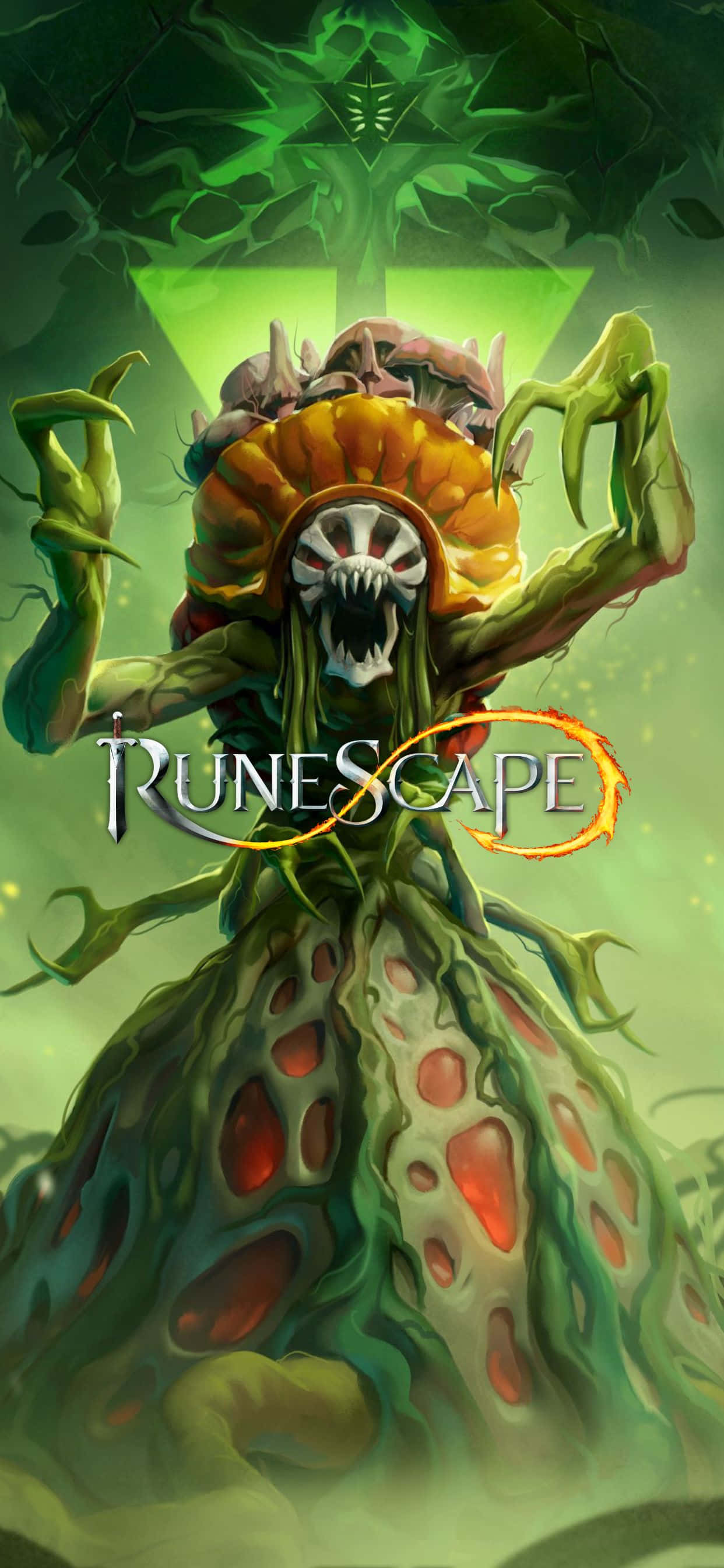 "Делаете перерыв в приключениях? Играйте в Runescape на своем iPhone Xs Max!" Обои