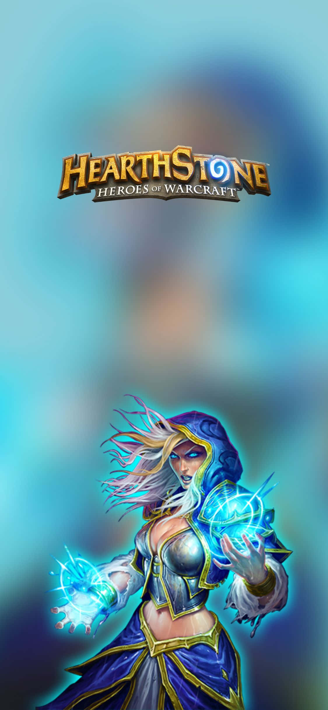 Джайна Праудмур iPhone XS Hearthstone Заставка Обои