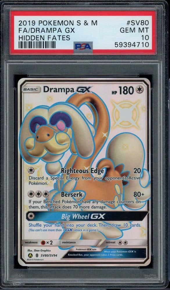 Дрампа в капсуле — карта Pokémon TCG Обои
