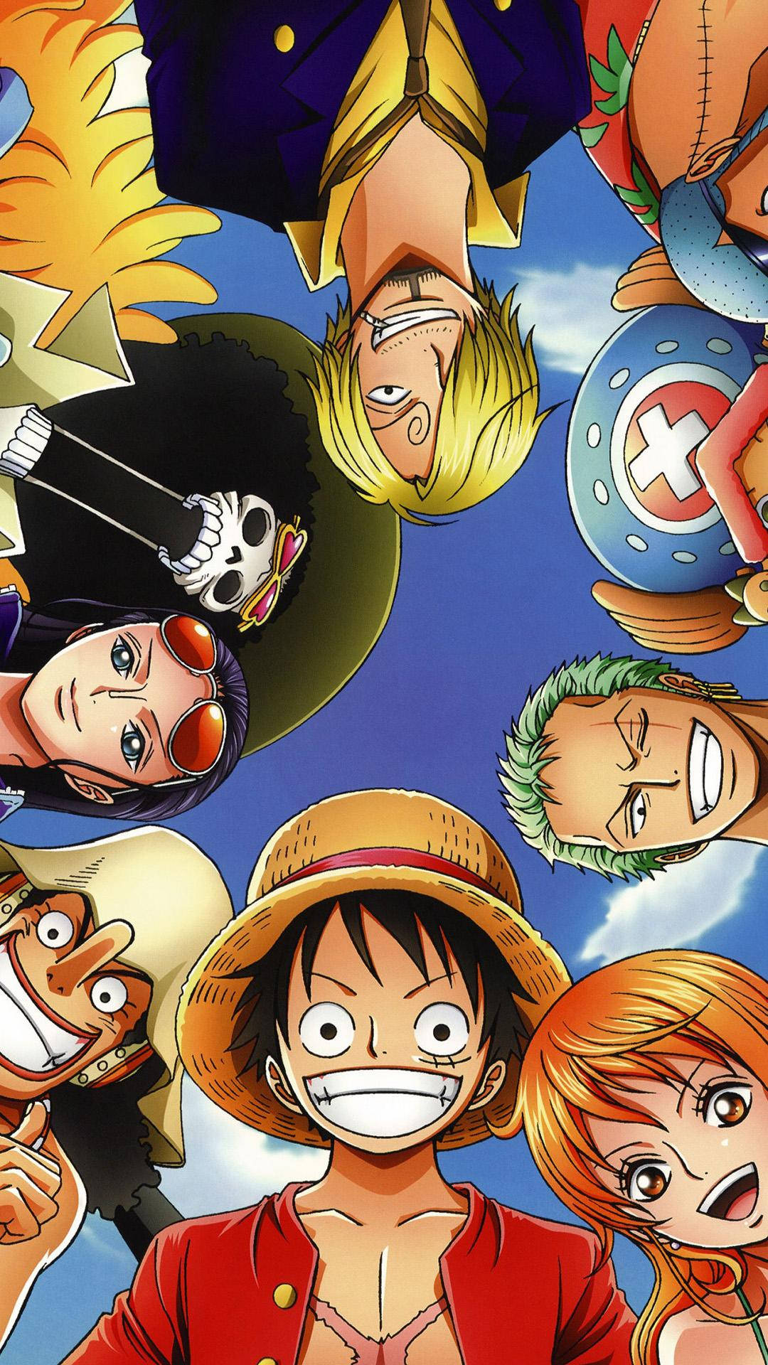 Живые актеры One Piece улыбаются Обои
