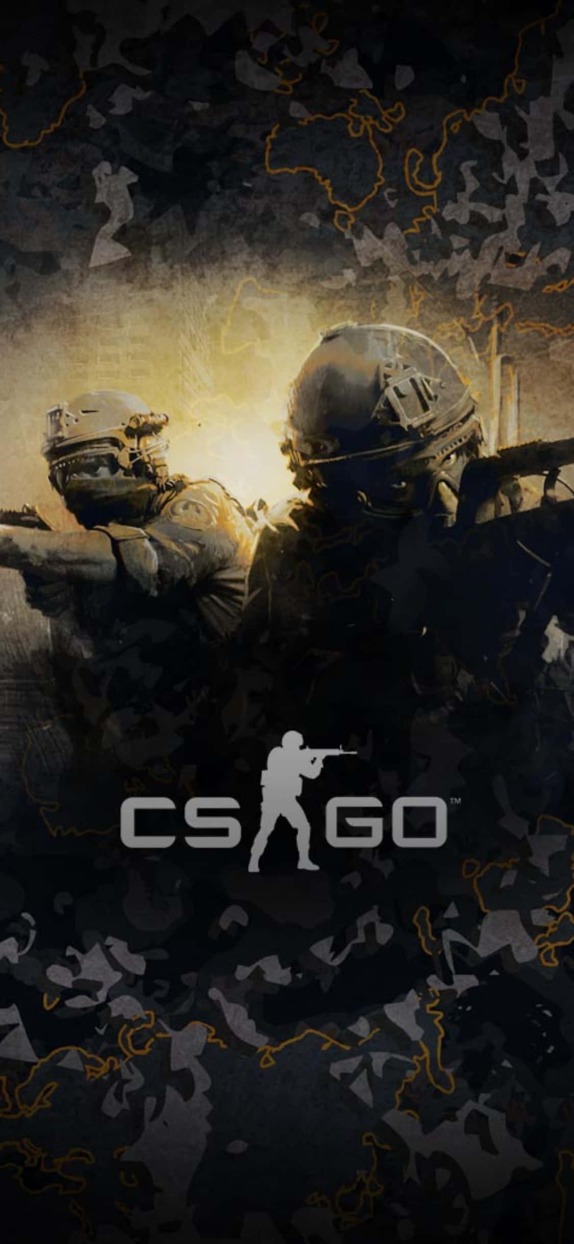 Завершите свою производительность с iPhone XS и Counter-Strike Global Offensive Обои