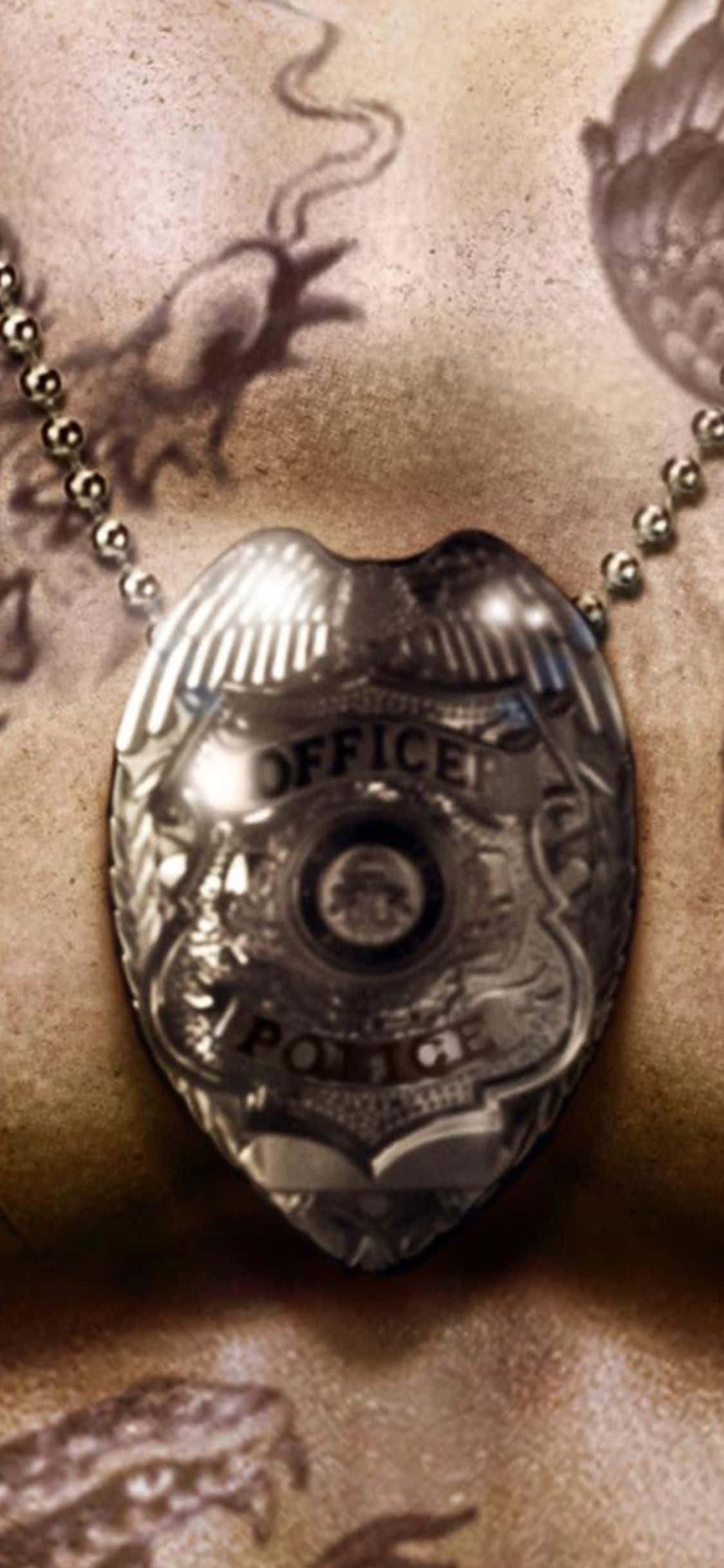 Значок-кулон Sleeping Dogs на фоне для iPhone Xs Обои