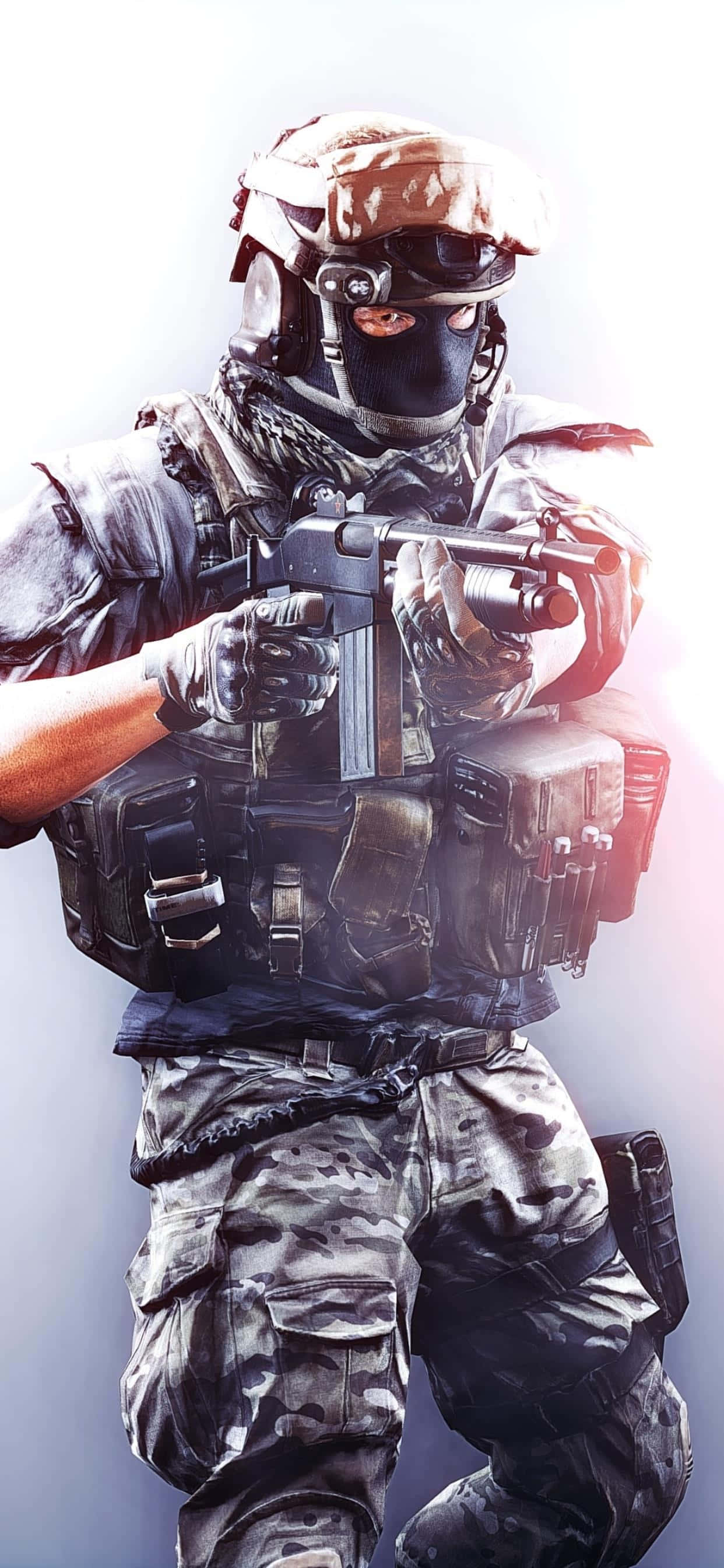 Играйте в Battlefield 4 на вашем iPhone Xs Max Обои