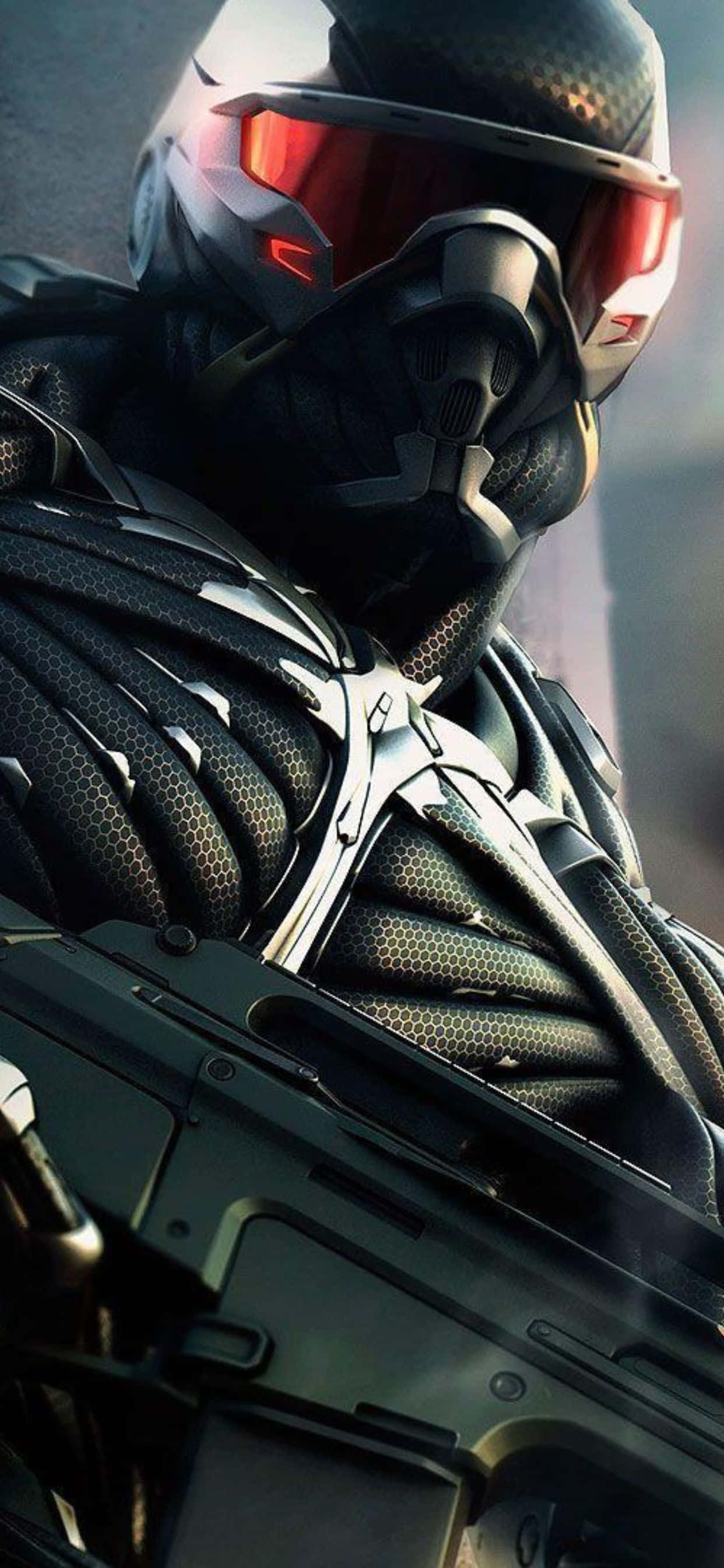 Играйте в Crysis Warhead на ультра-высоком разрешении телефона Обои