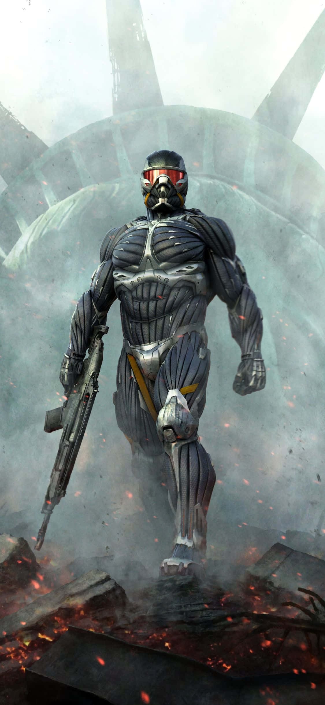Играйте в Crysis 3 на вашем iPhone X Обои
