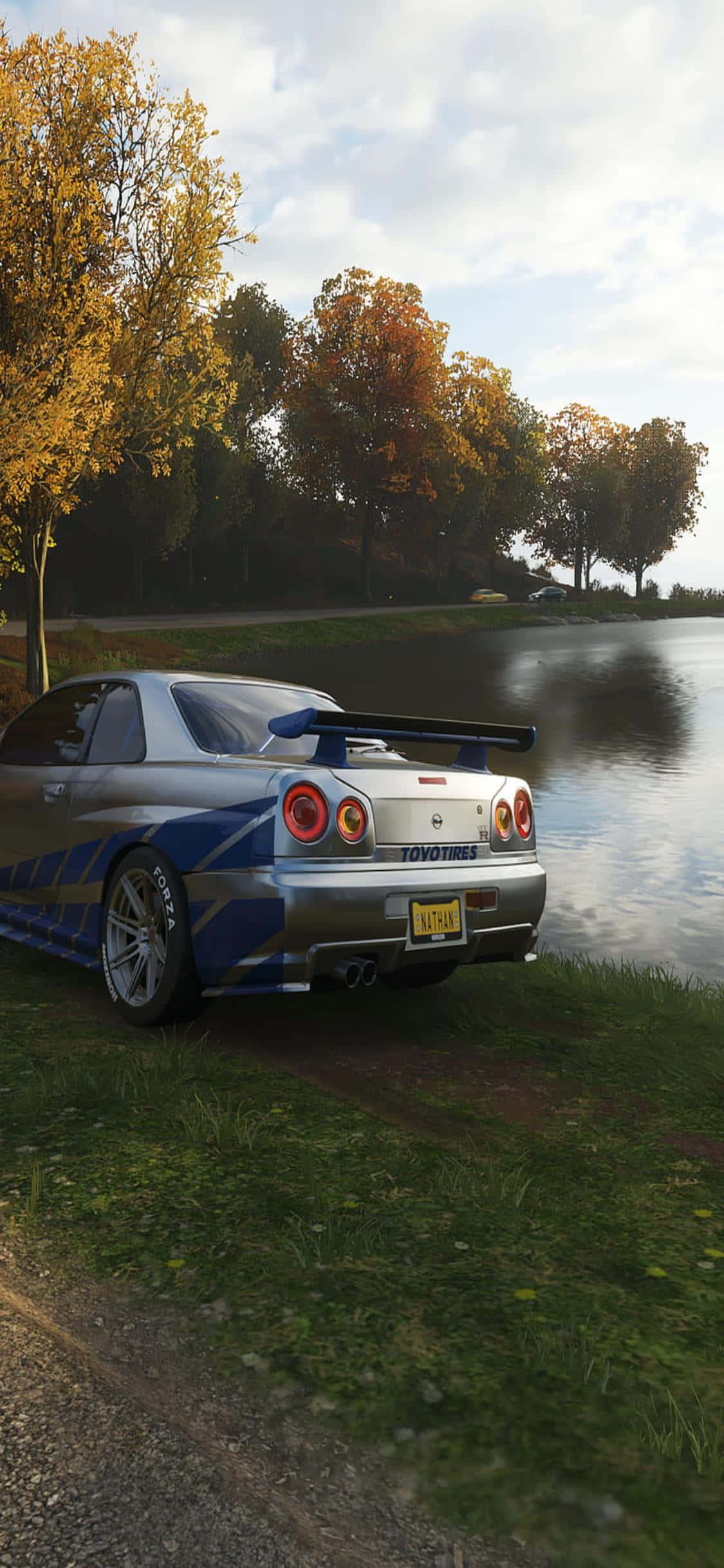 Играйте в Forza Horizon 4 на iPhone Xs Обои