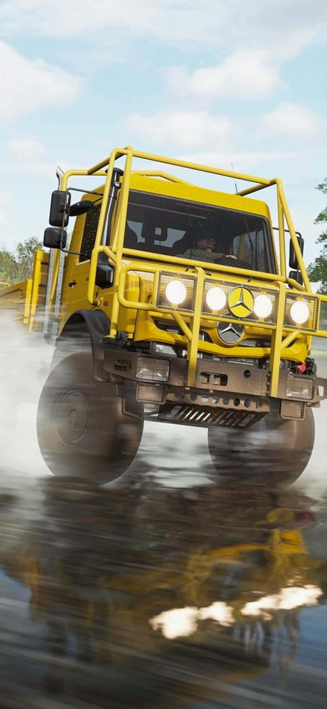 Играйте в Forza Horizon 4 на новейшем iPhone Xs Обои