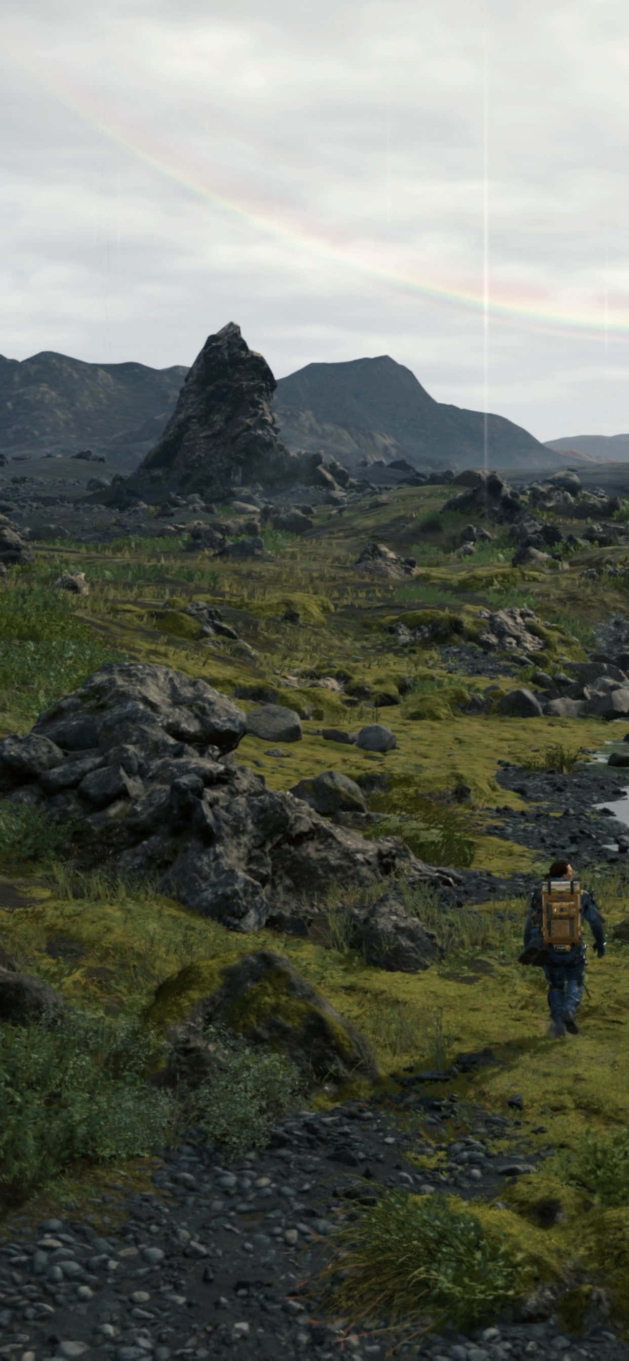 Изображение: Наслаждайтесь динамичным приключением Death Stranding на вашем iPhone Xs Max Обои