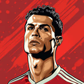 Криштиану Роналду, CR7, футбол, GOAT, Роналду, красный, мощный, футбол, эстетика — Футбол Обои