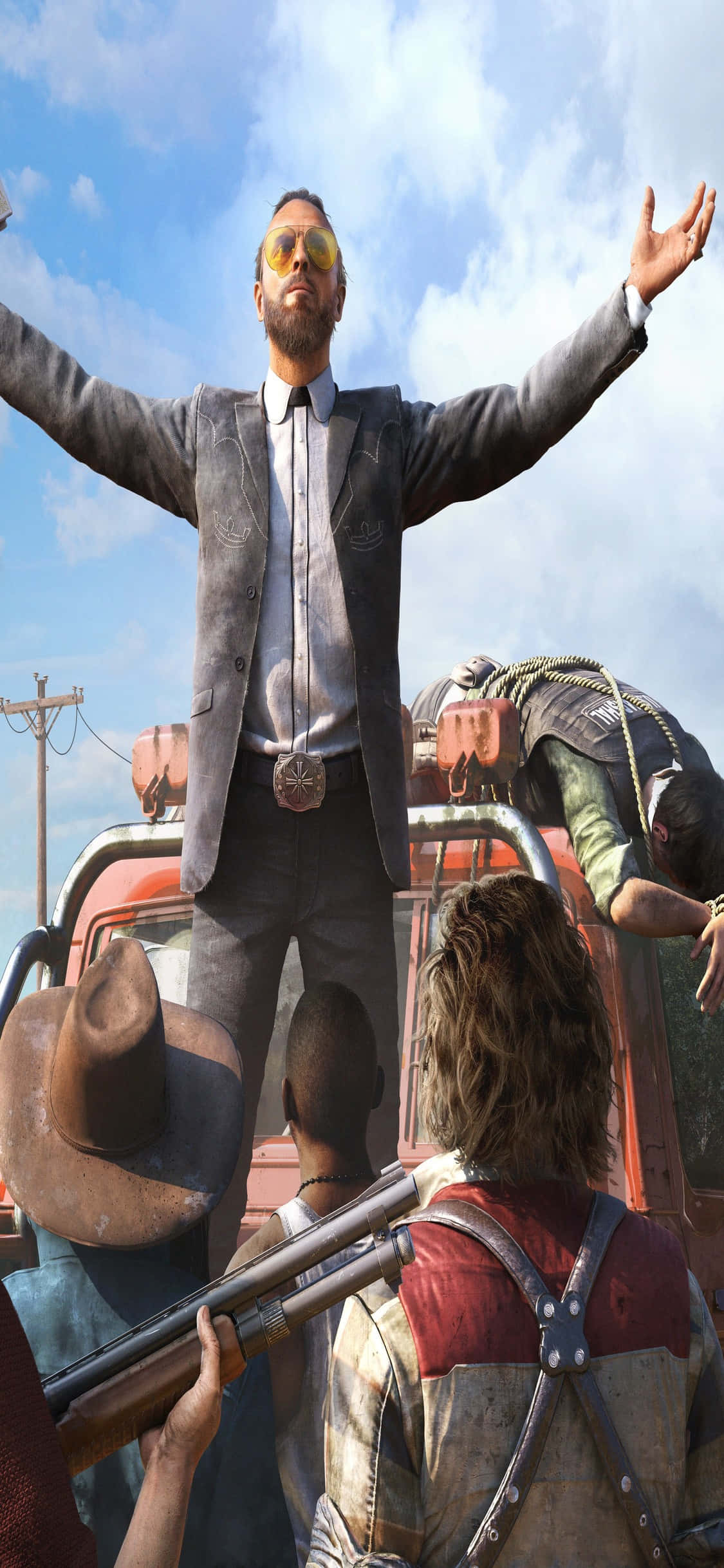Испытайте Far Cry 5 на новом Apple iPhone Xs Обои