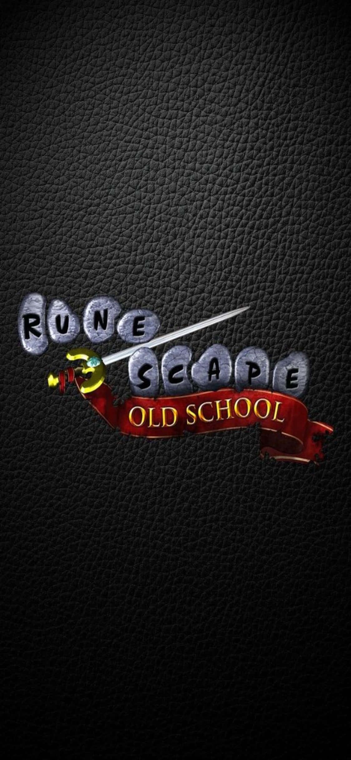Испытайте азарт приключений на вашем iPhone X с Runescape Oldschool Обои