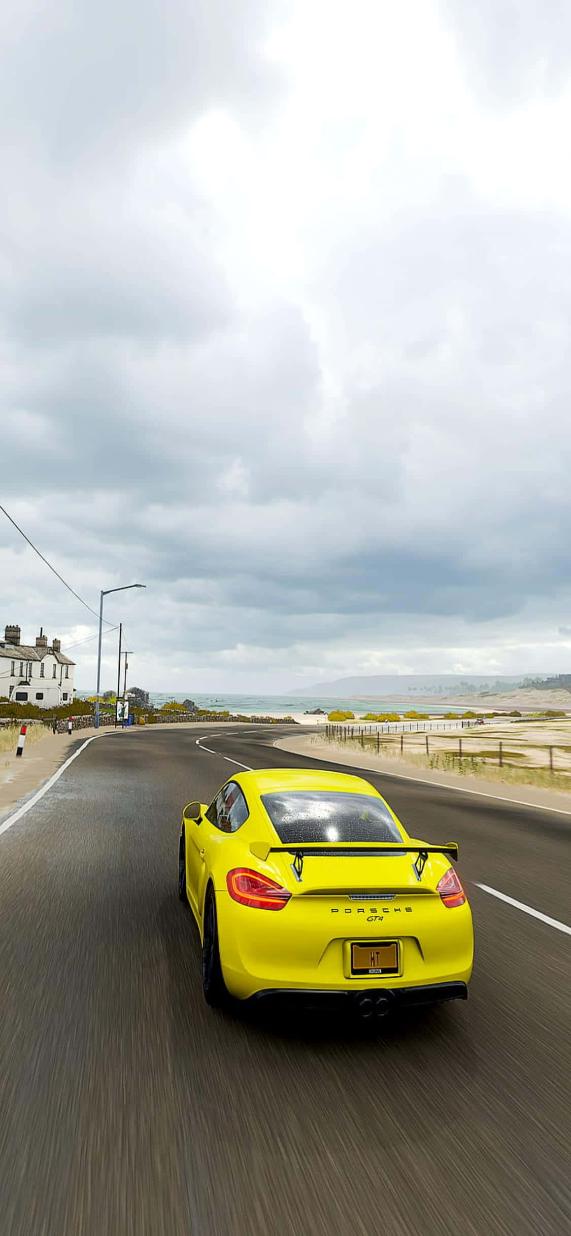 Испытайте гоночную игру как никогда раньше с iPhone XS и Forza Horizon 4 Обои