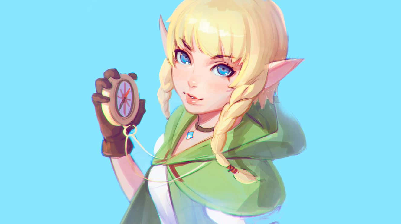Исследуйте волшебный мир Хайрула в The Legend of Zelda Обои
