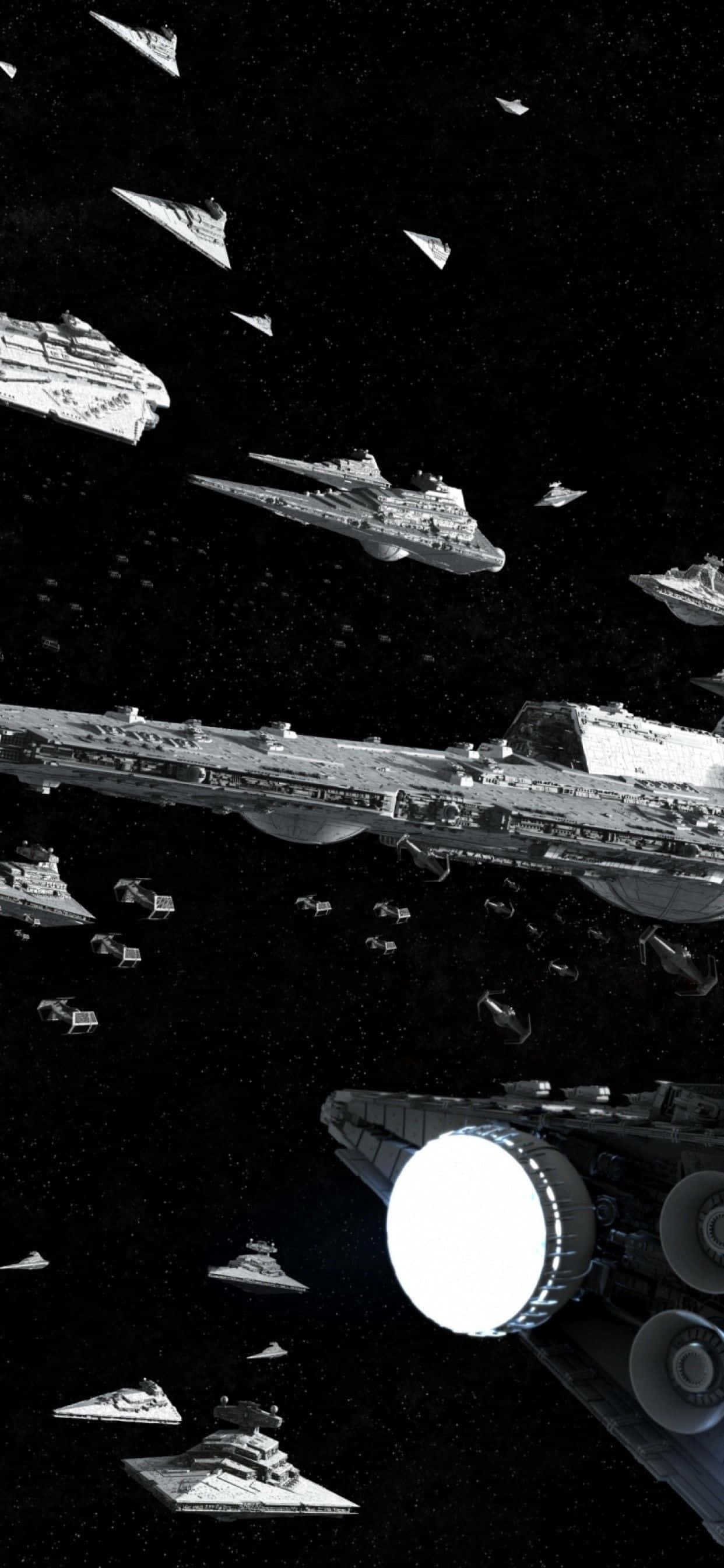 Исследуйте галактику в любое время и в любом месте с телефоном Star Wars Обои