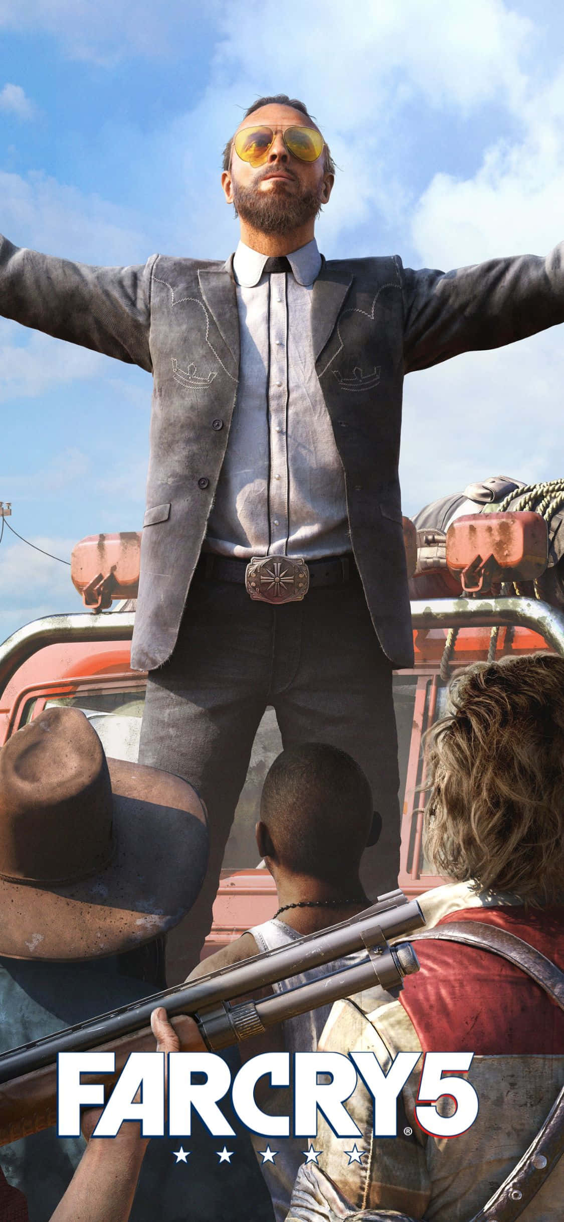 Исследуйте дикую природу с Far Cry 5 на iPhone XS Обои