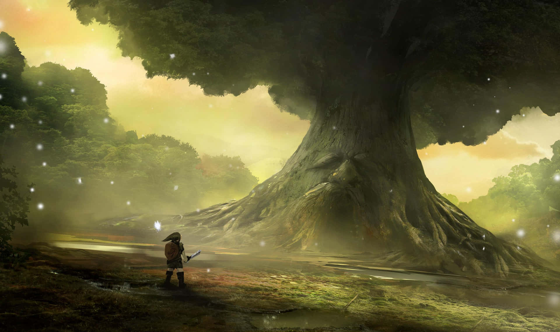 Исследуйте мир Хайрула в знаменитой серии Legend Of Zelda.