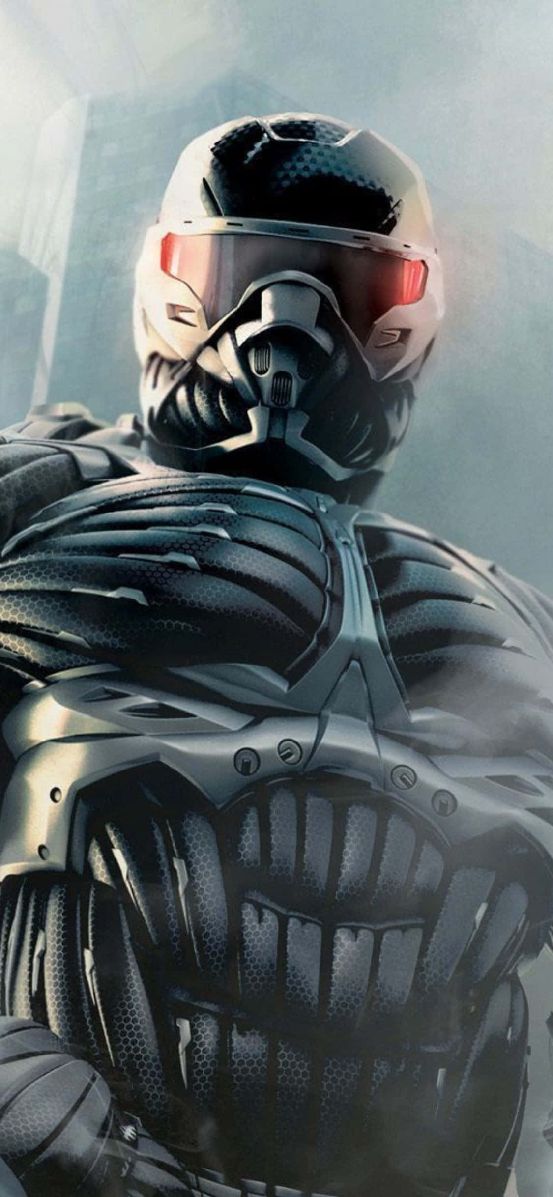 Исследуйте футуристический мир с Crysis 3 и iPhone X Обои
