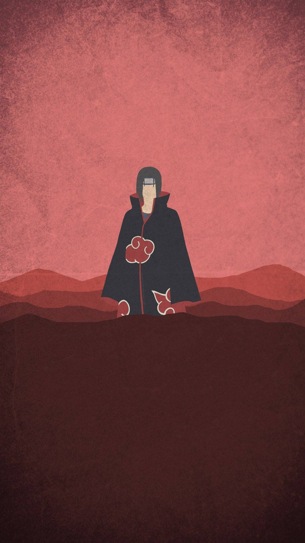 1060x1885 Крутые обои Итачи Учиха для iPhone и Android