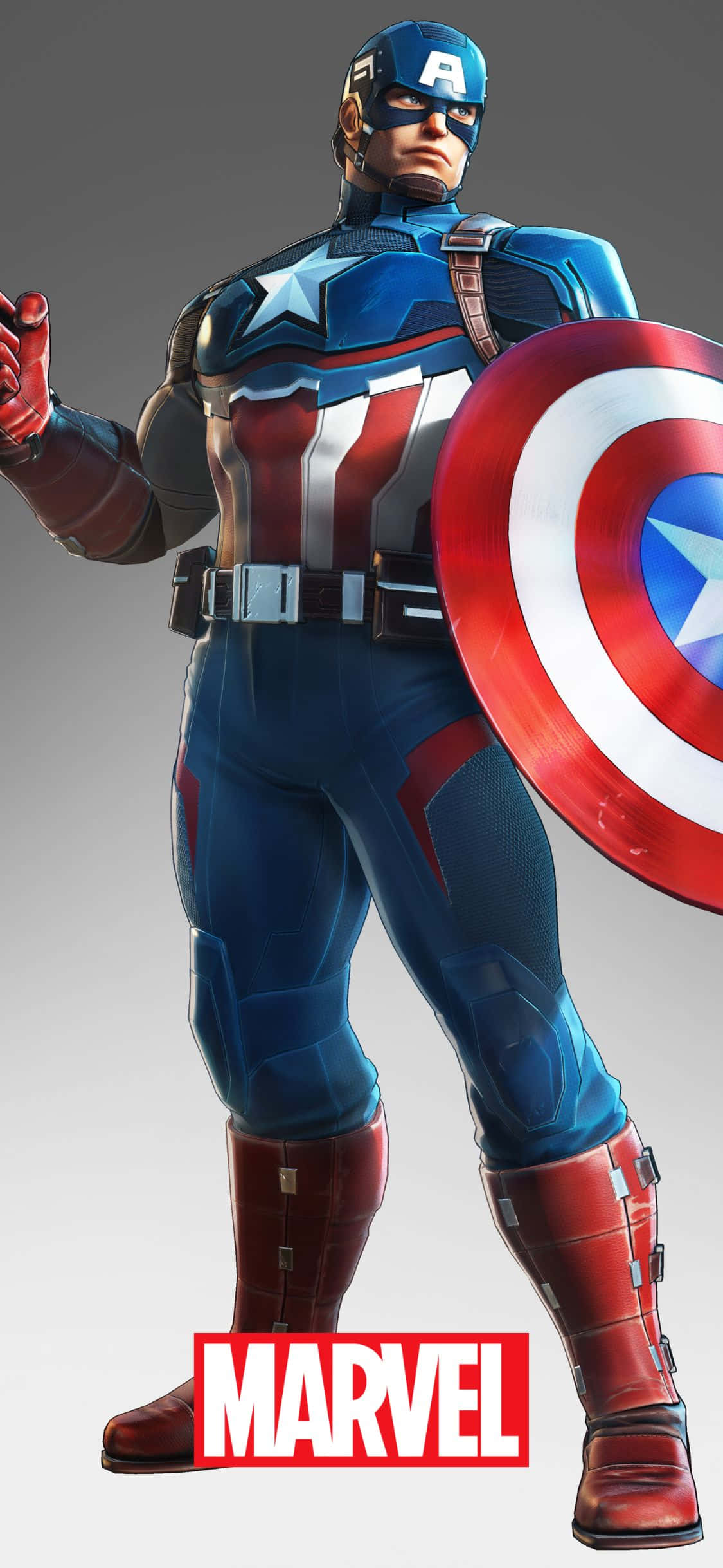 Капитан Америка iPhone XS Marvel фон Обои