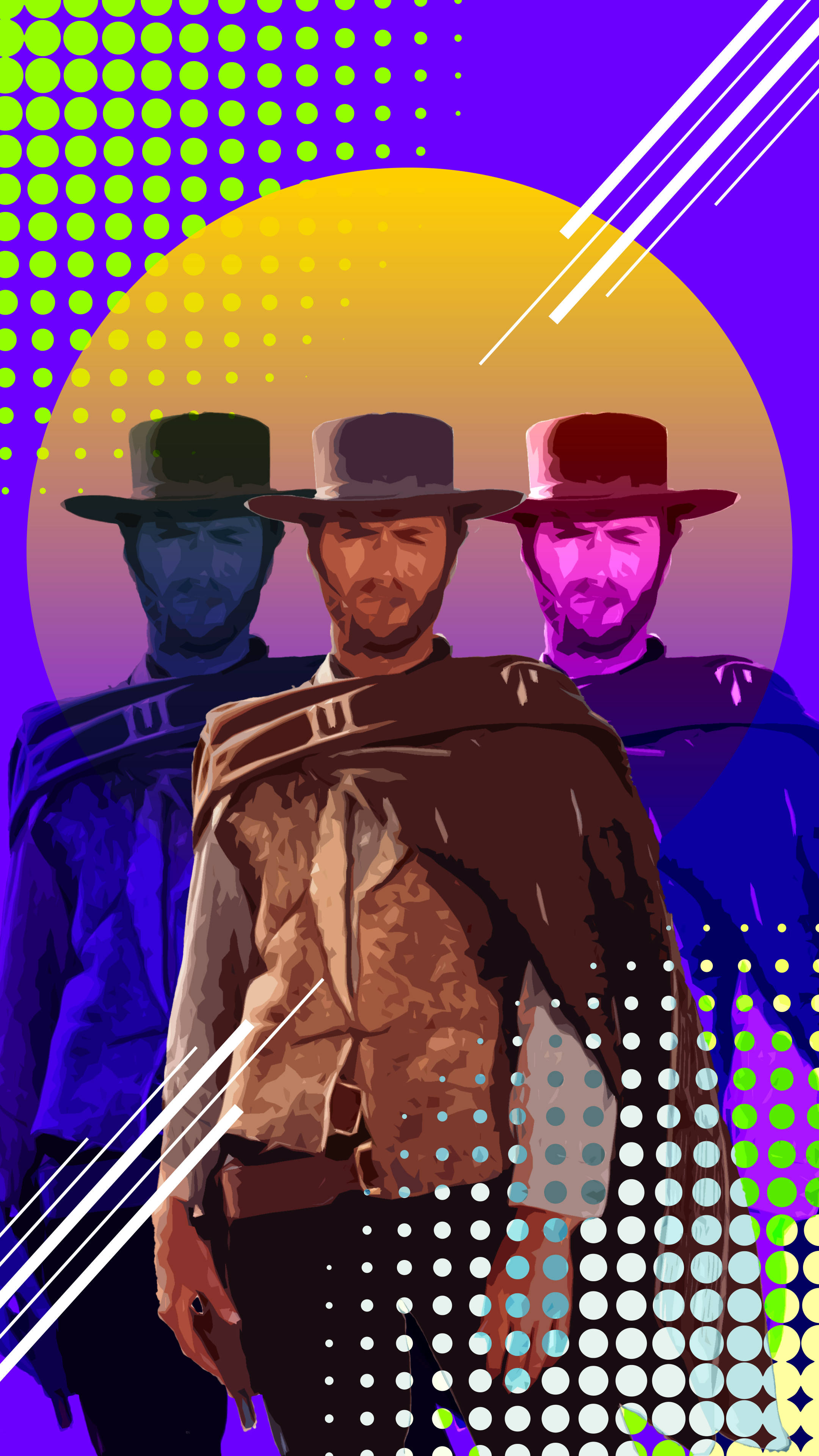 Клинт Западная эстетика Обои