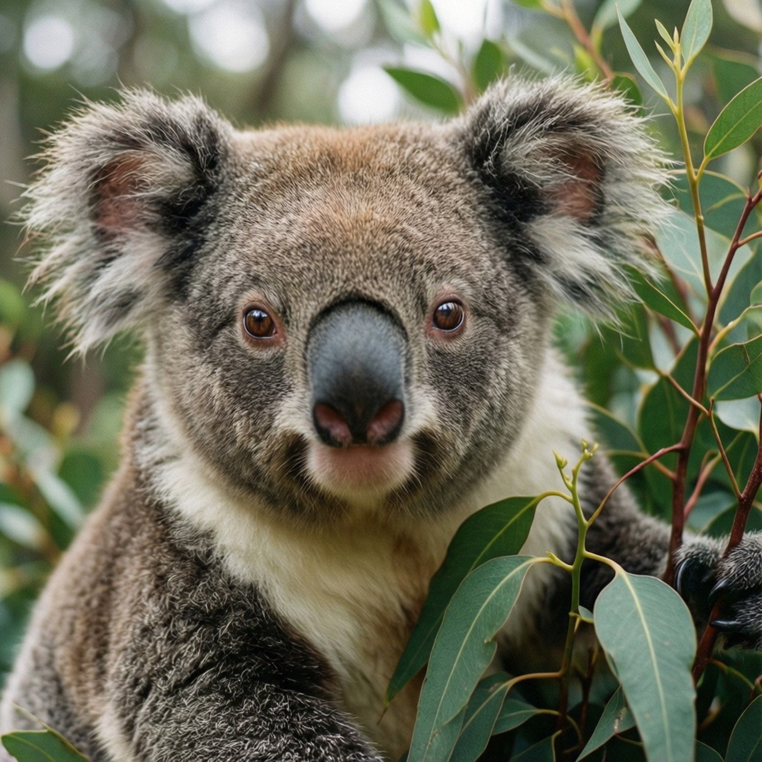 Коала в заповеднике Обои