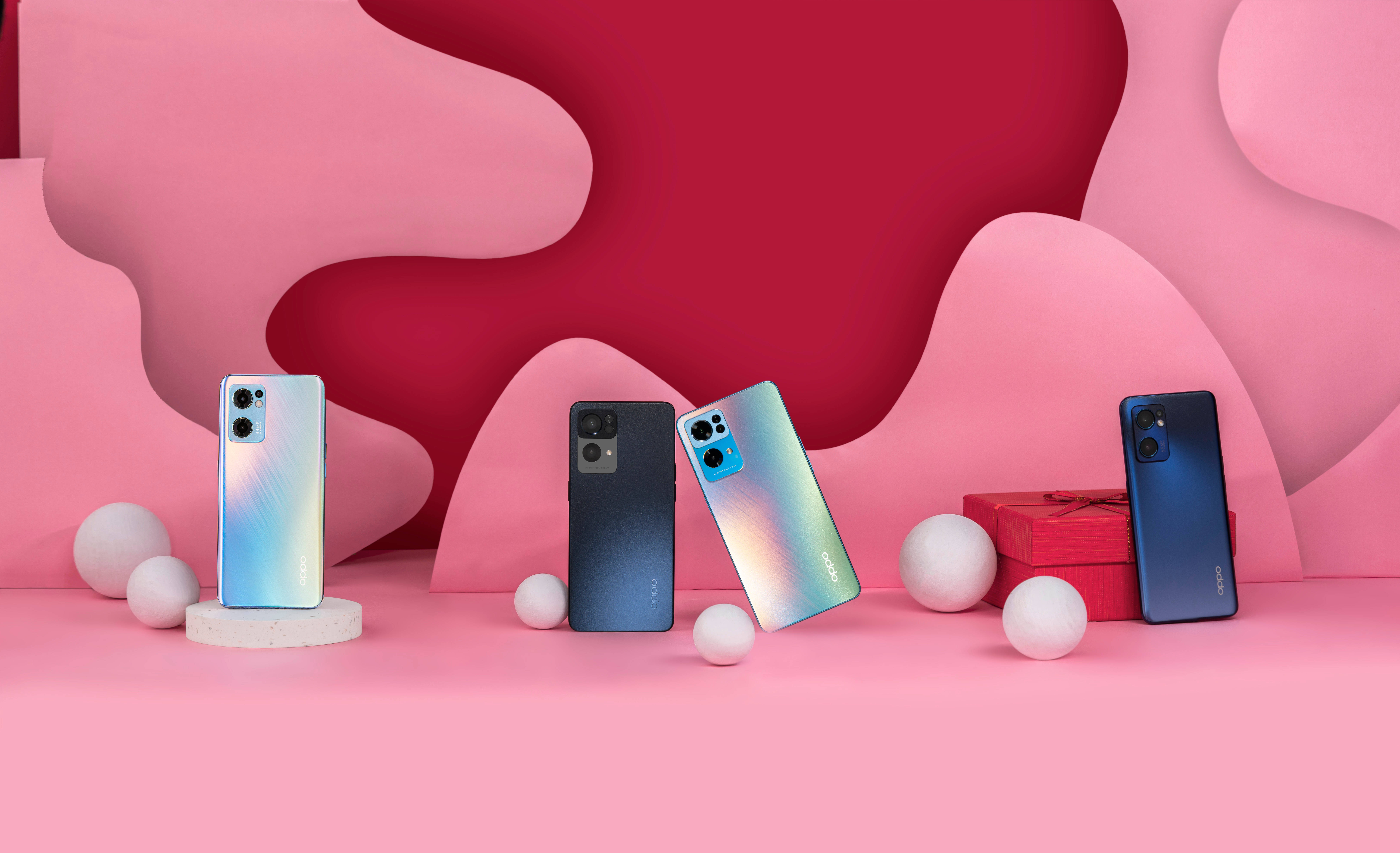 Коллекция Oppo Reno7 Обои