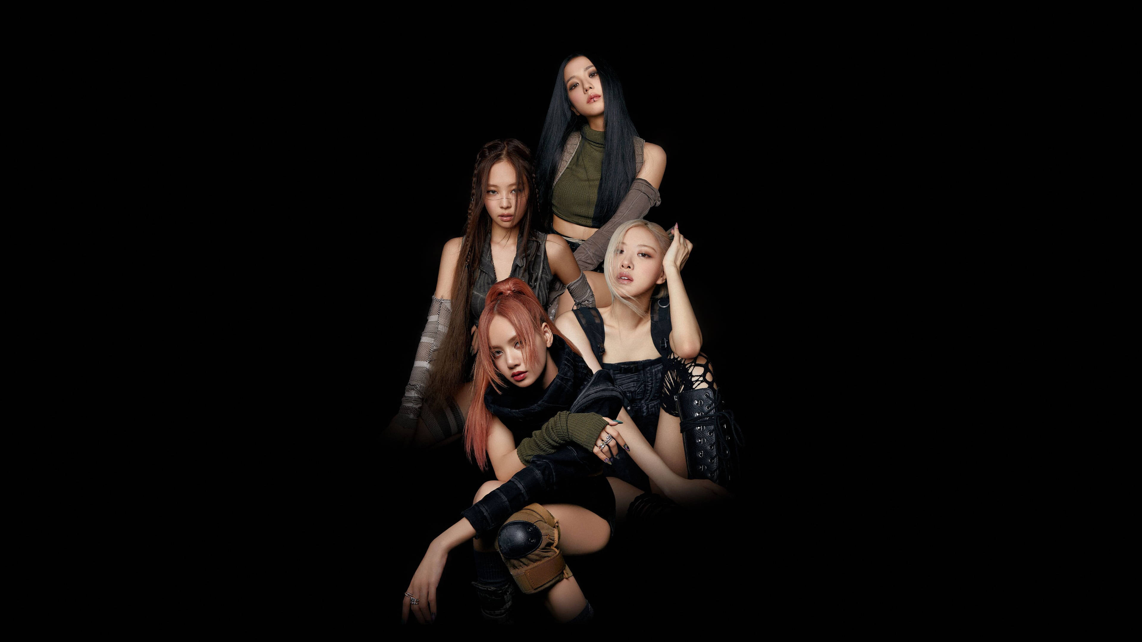 Концептуальный тизер K-Pop группы Blackpink Обои