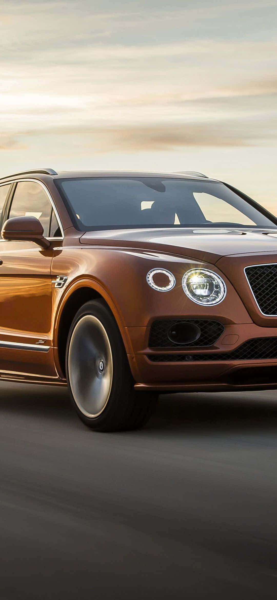Коричневый Continental Bentley iPhone Обои