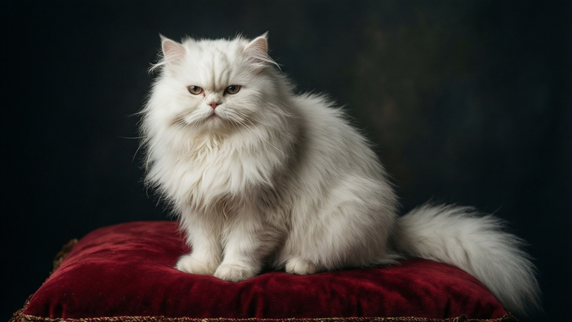 Королевский белый персидский Обои