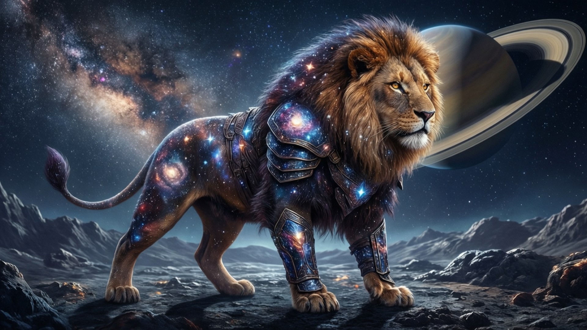 Космический воин Обои