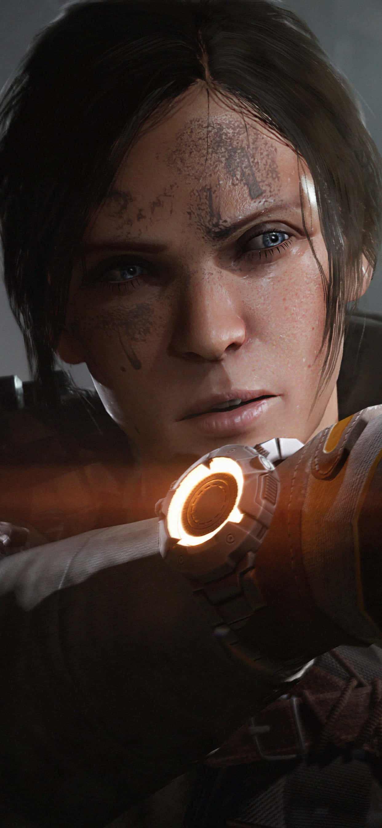Красивый и захватывающий ночной игровой опыт с iPhone Xs Max The Division Обои