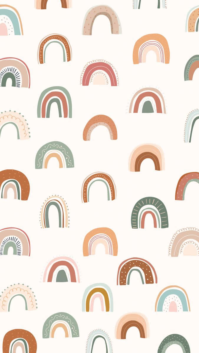 Красота радужной эстетики Обои