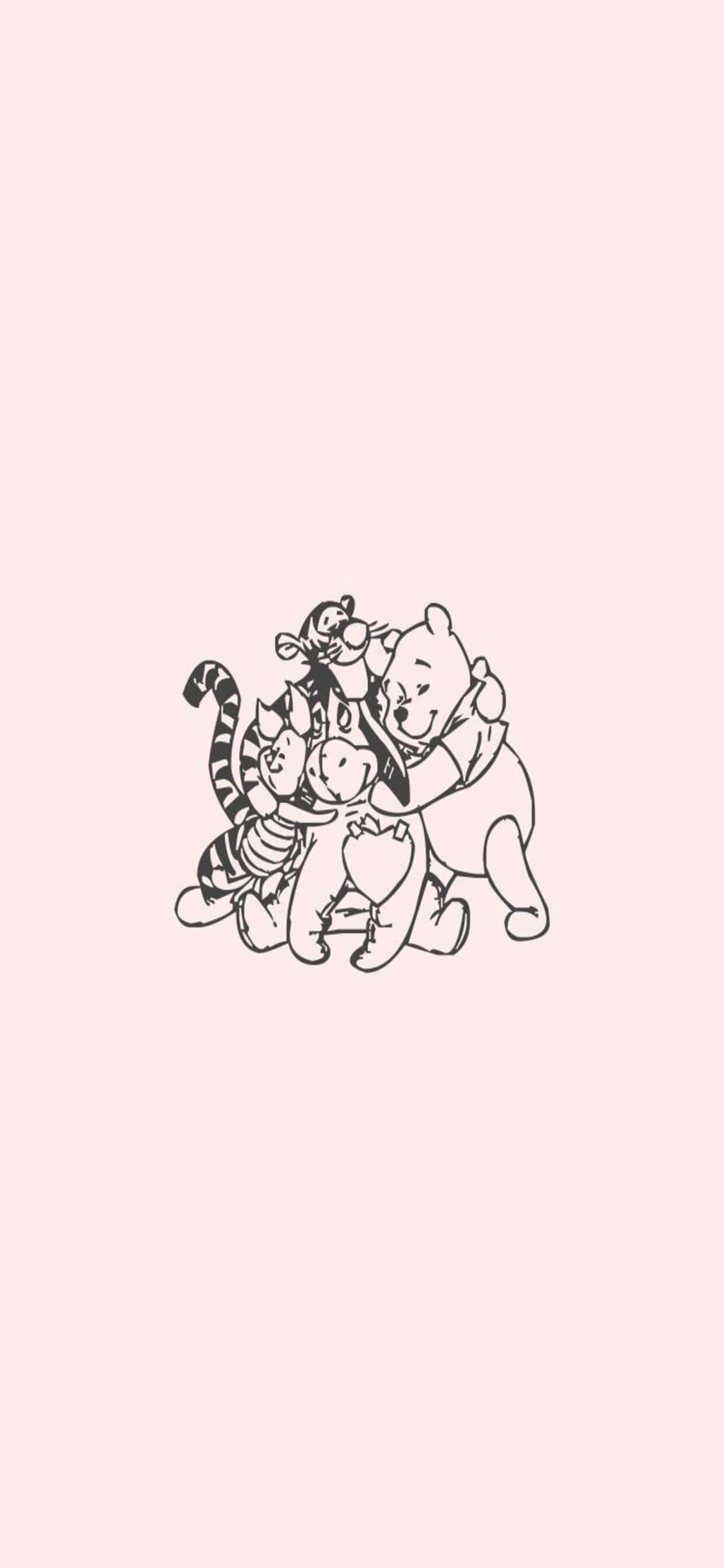 Красочное волшебство Disney на iPhone Xs Max Обои