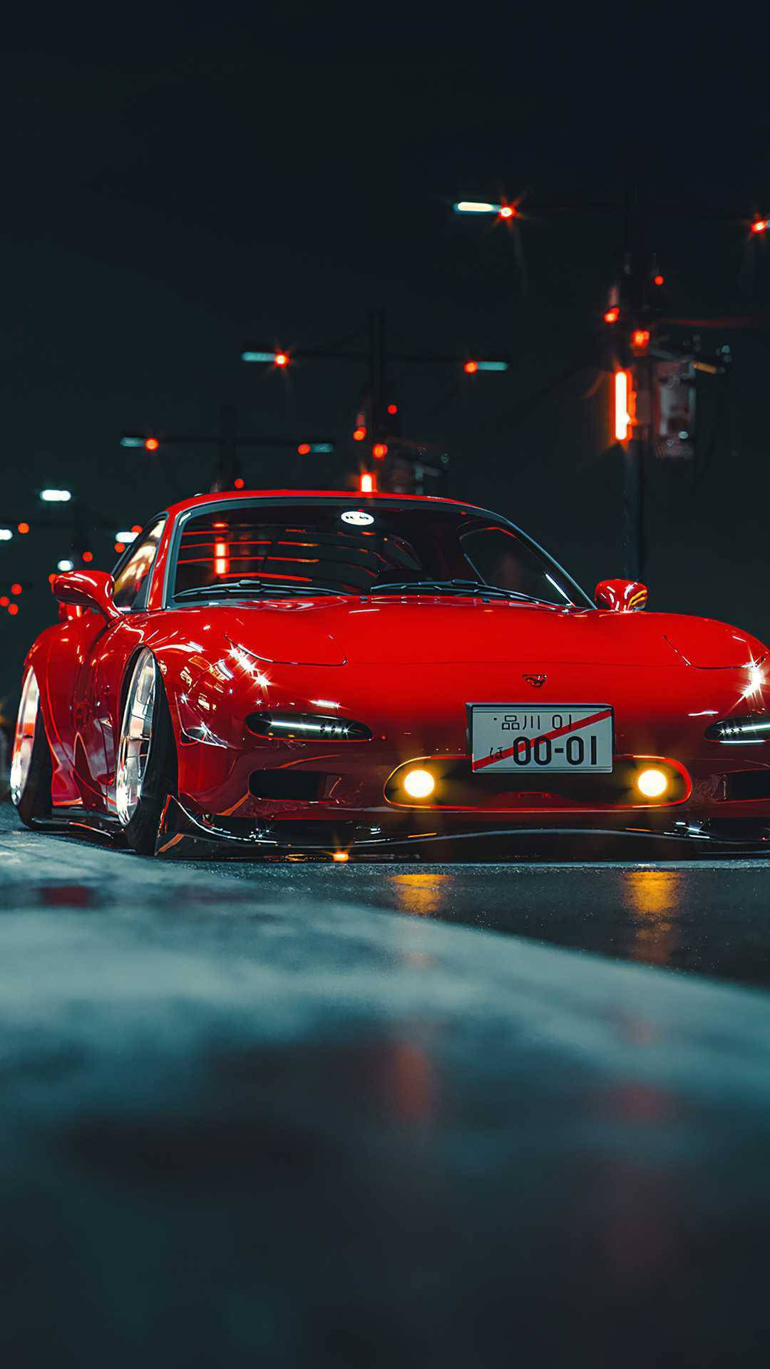 Крутое фото Mazda в стиле JDM Обои