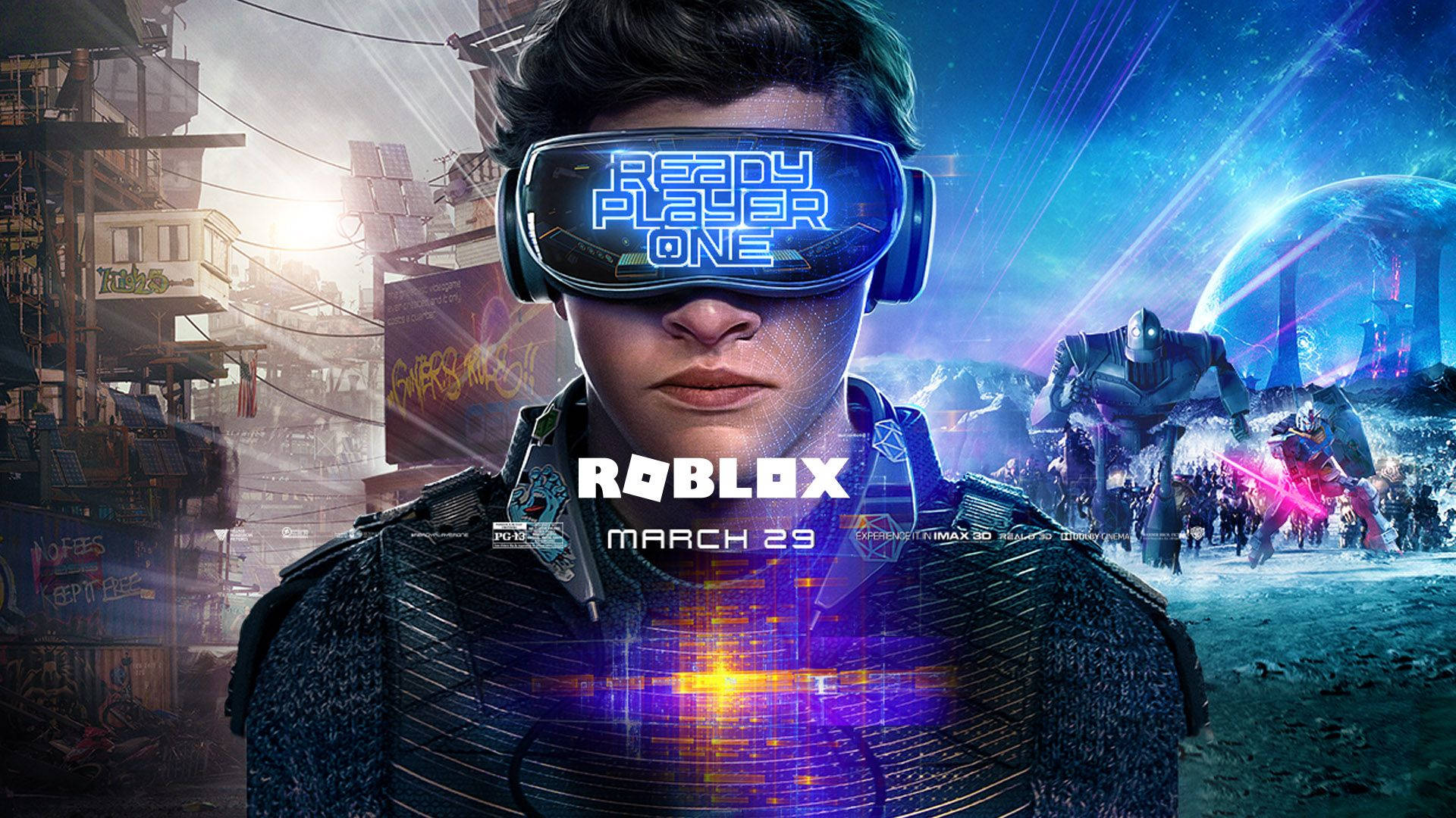 Крутые и качественные HD-обои с аватаром Roblox из «Первому игроку приготовиться».