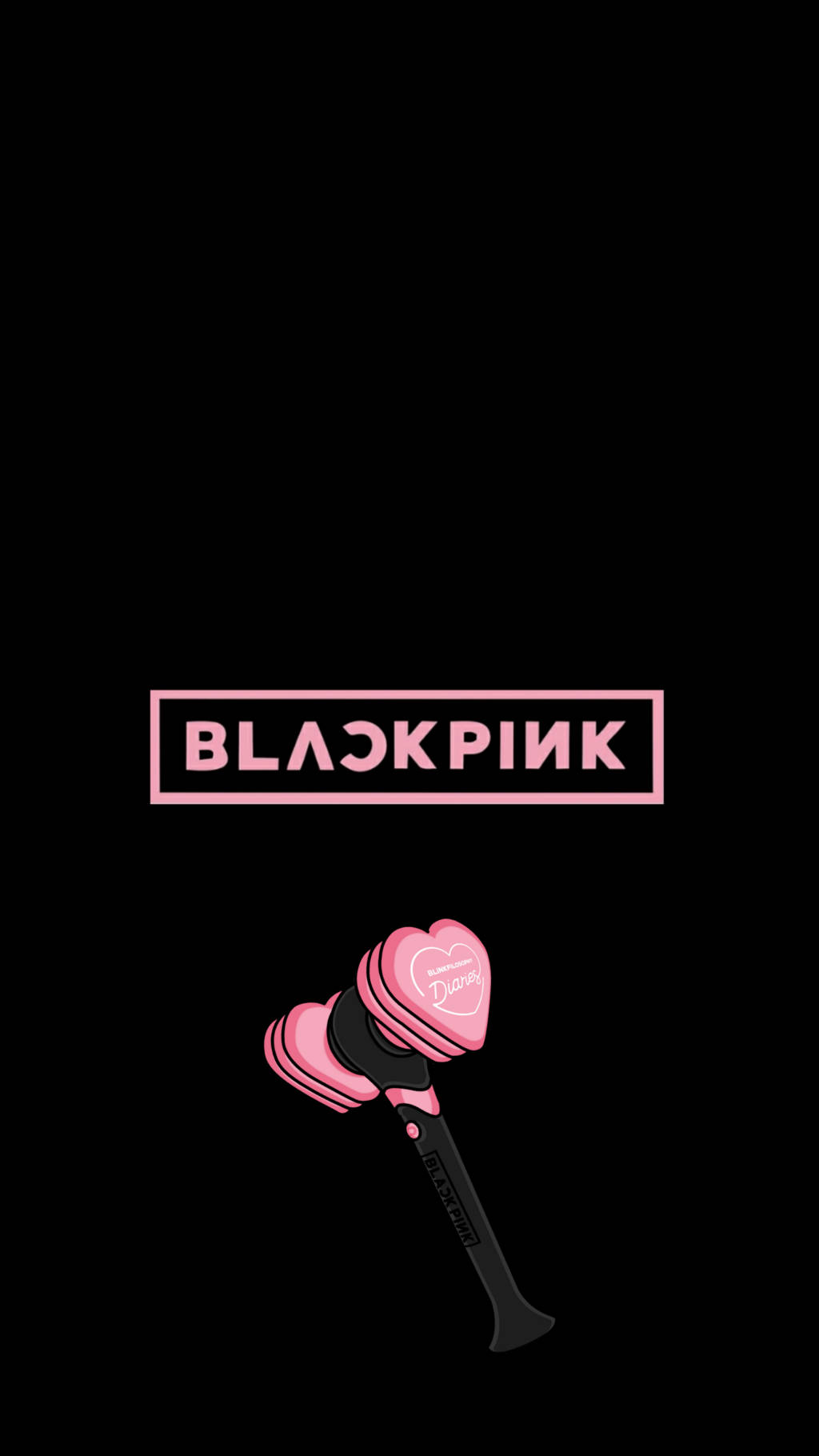 Логотип Blackpink с Bi Ping Bong Обои