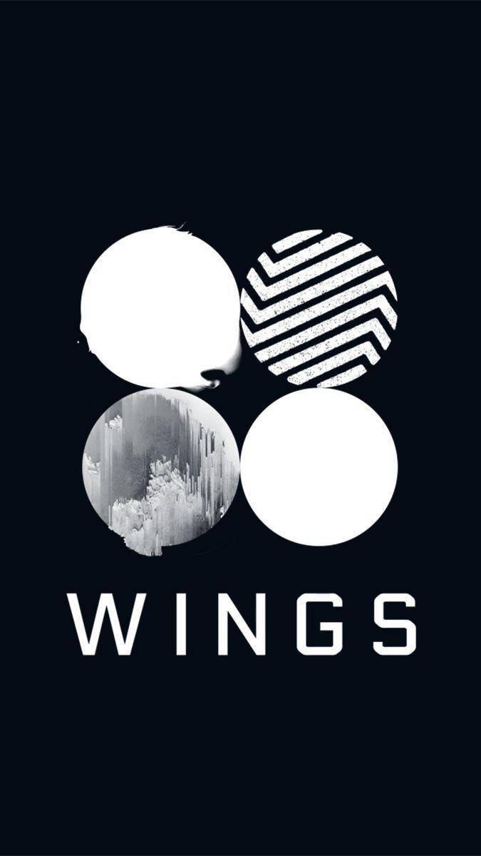 Логотип BTS Wings Обои