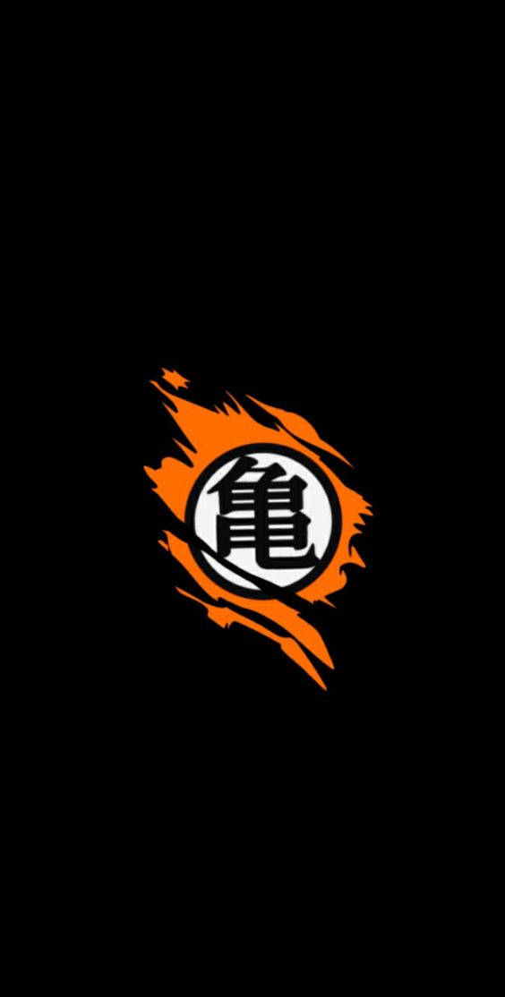 Логотип Dragon Ball Z Черепаха-Отшельник Обои