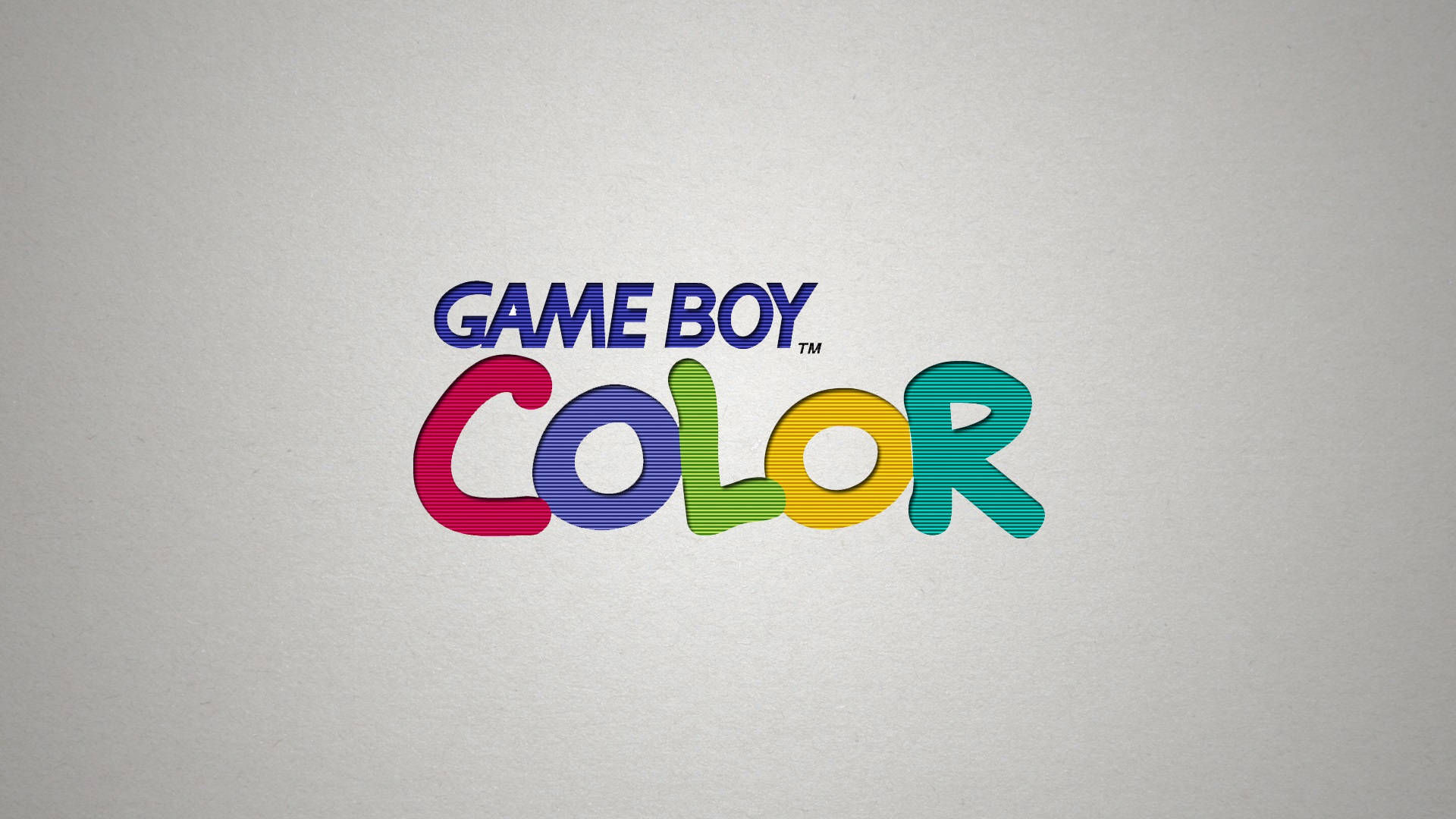 Логотип Game Boy Color Обои