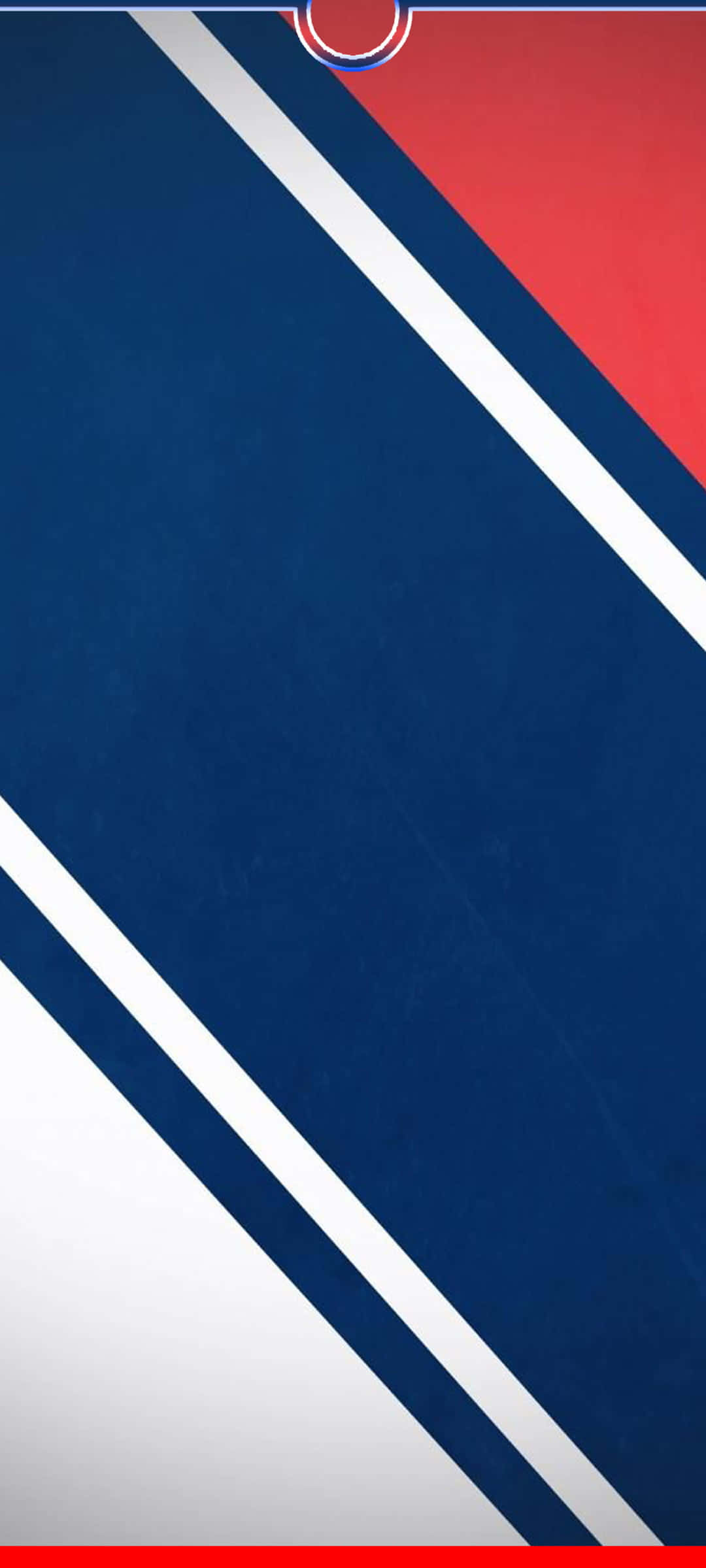 логотип New York Rangers на синем и красном фоне Обои