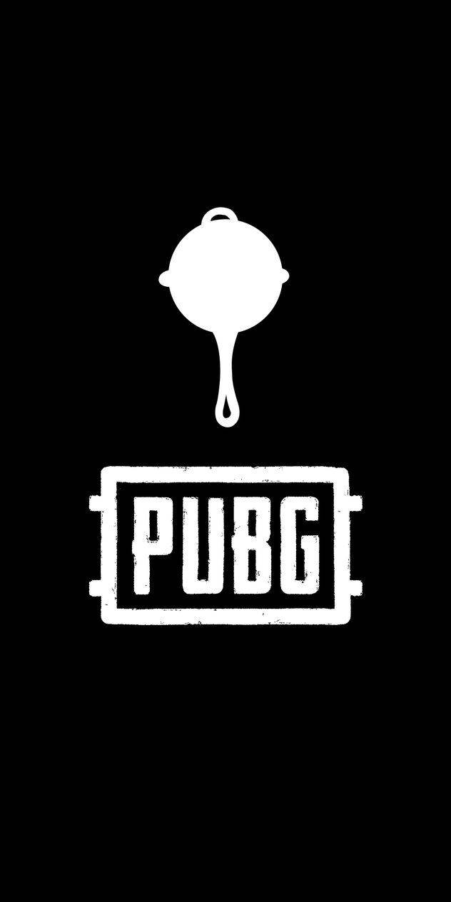 Логотип PUBG со сковородой Обои