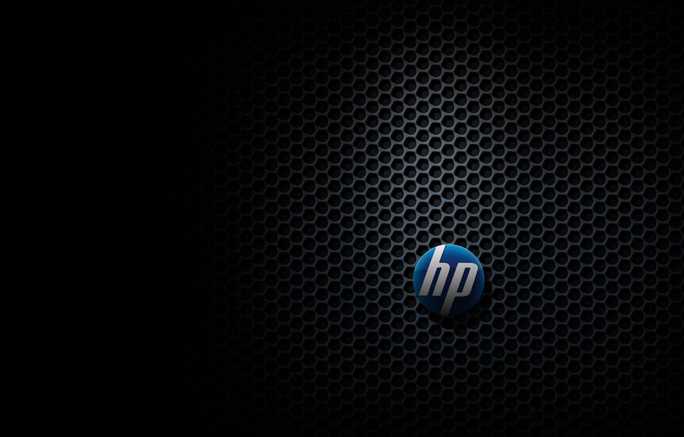 Логотип бренда HP Обои