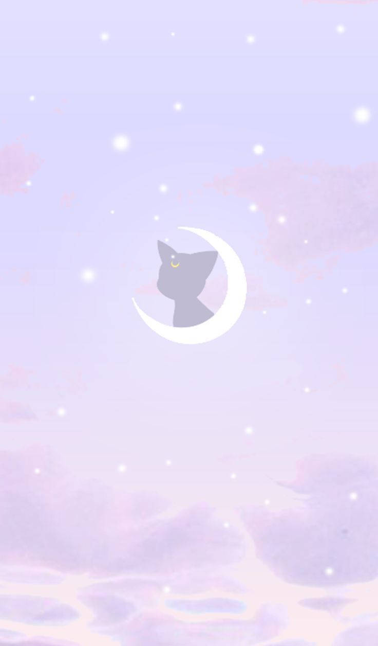 Луна с полумесяцем Sailor Moon для iPhone Обои