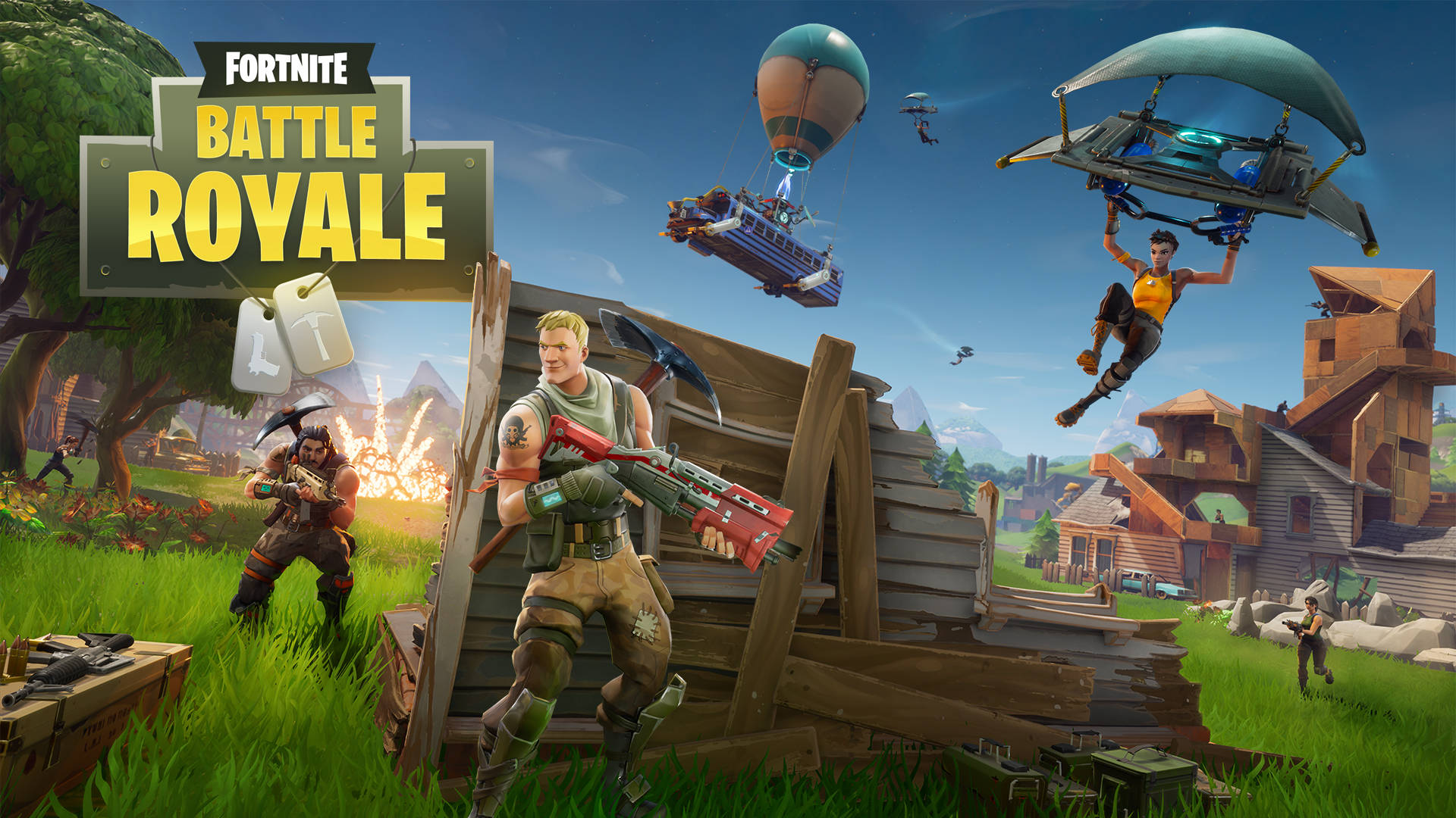 Лучший экран Fortnite Battle Royale Обои