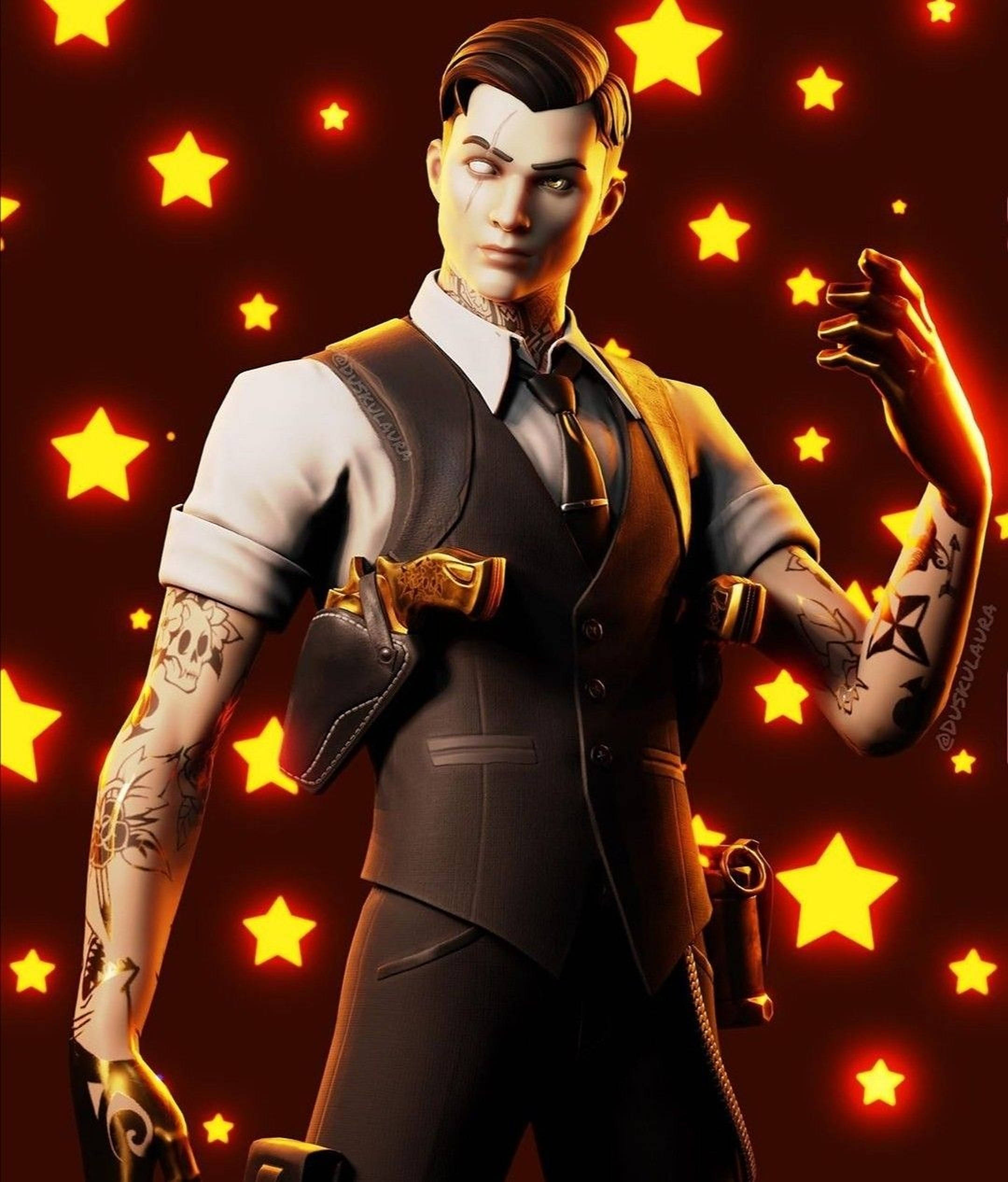 Майдас Fortnite Звёздный Фон Обои