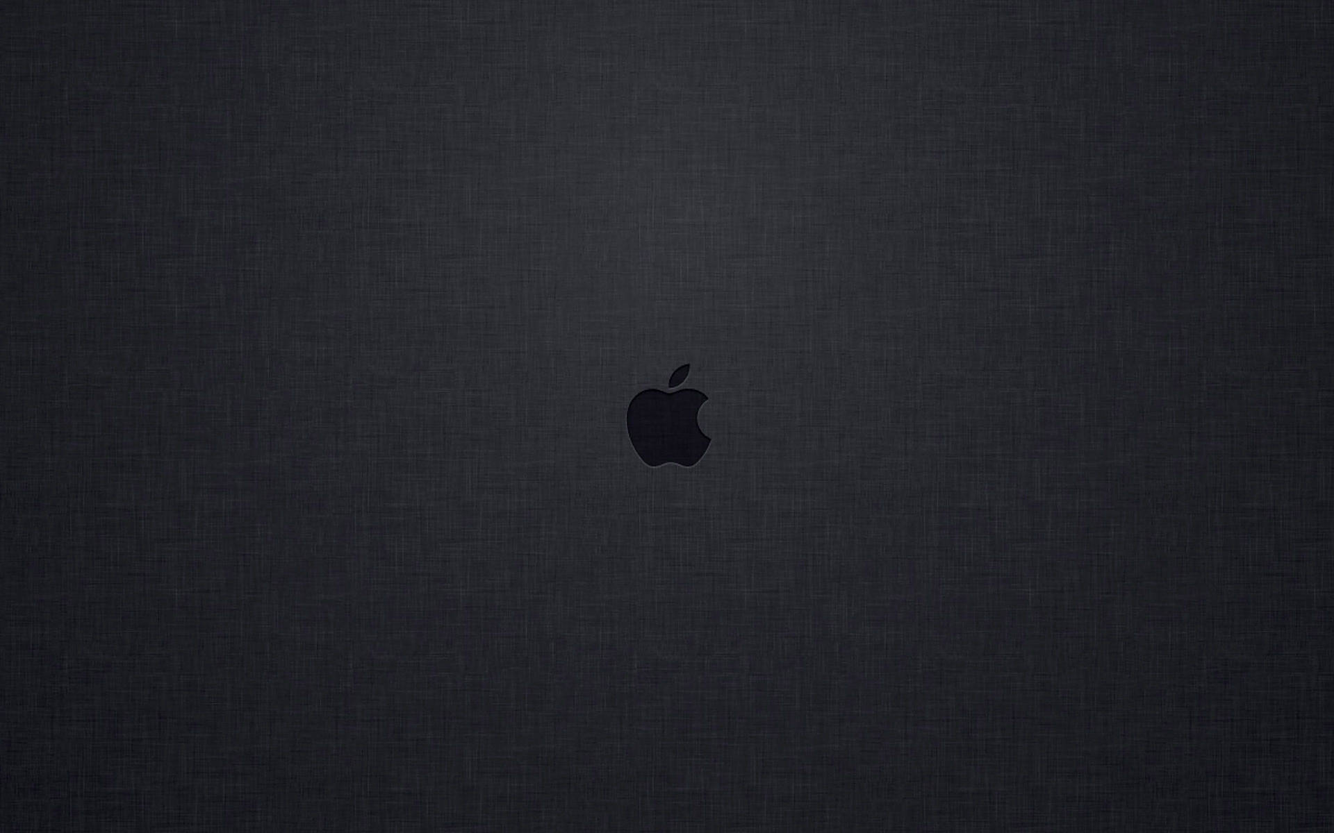 Маленький черный логотип Apple Mac