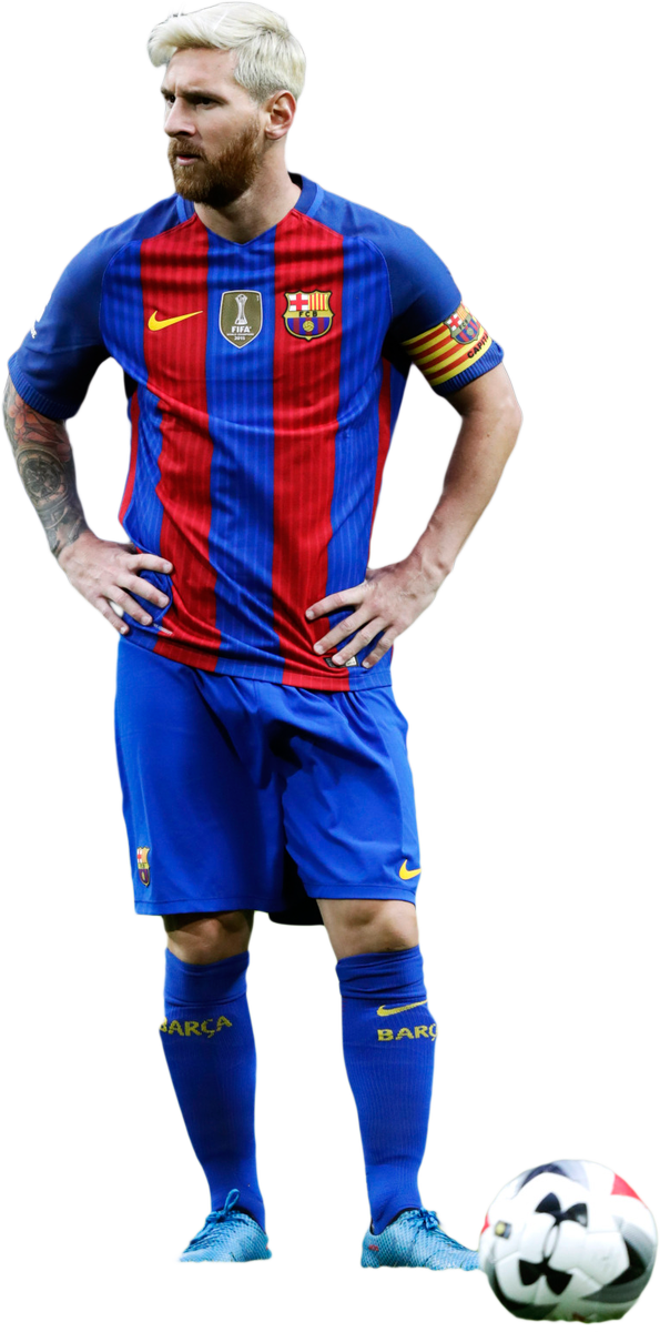 Месси в форме ФК Барселона Обои