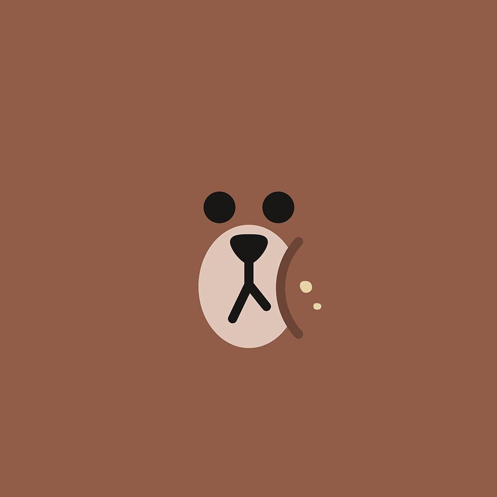 Милые LINE Friends на iPad Обои