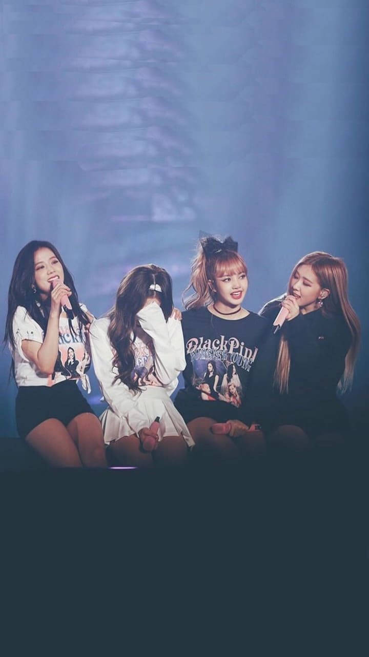 Милый снимок Blackpink на сцене — Blackpink Обои